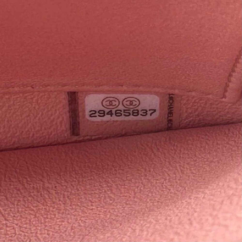 Authentic CHANEL Trendy Lambskin Quilted Small CC Dual Handle Flap Bag Pink Tote - Picture 8 of 13